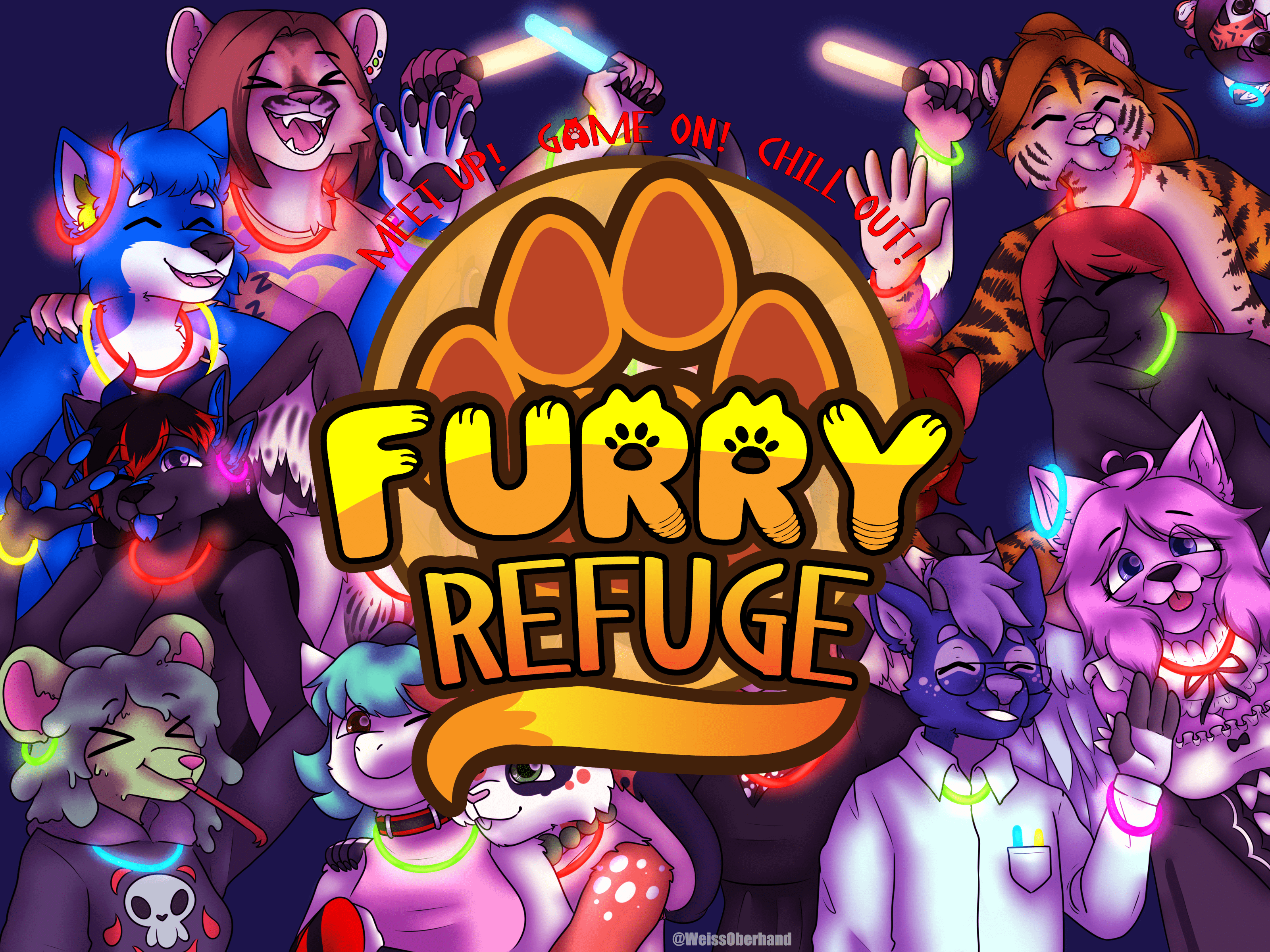 Furry Refuge Wallpaper min