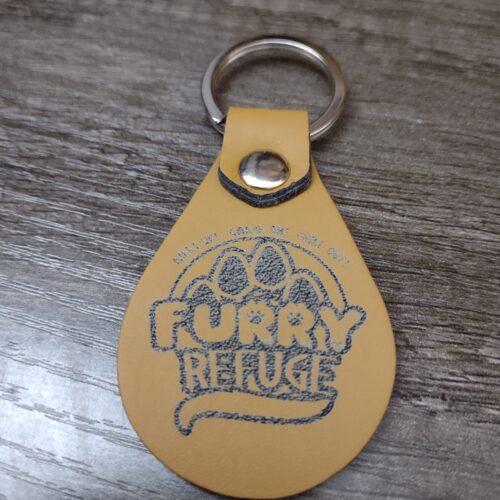 Furry Refuge Keychain