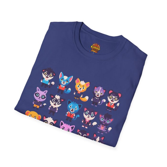 Chibi Cuteness Fursona  Furry Refuge Tee - Image 25
