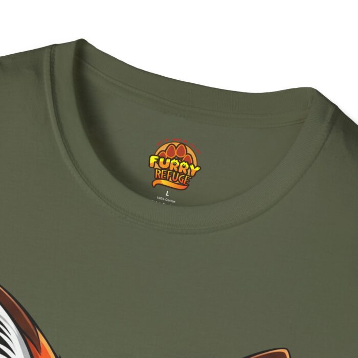 Playful Fox Fursona Furry Refuge Tee - Image 5