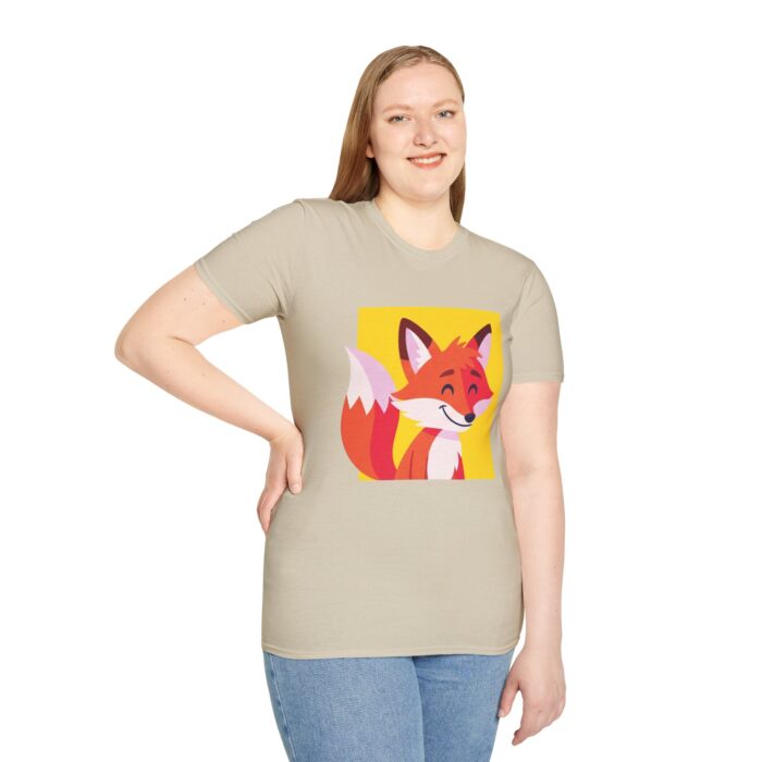 Cute Red Fox Fursona Furry Refuge Tee - Image 9