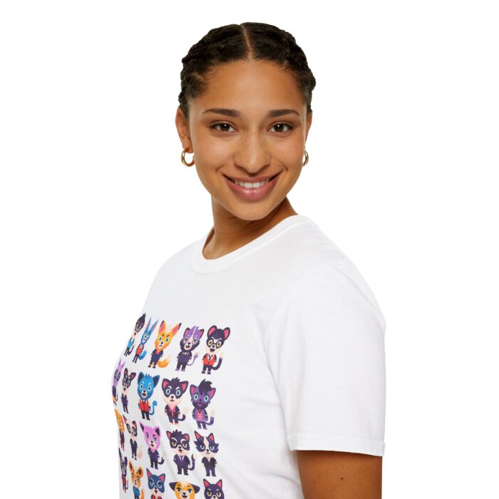 Chibi Cuteness Fursona  Furry Refuge Tee - Image 5