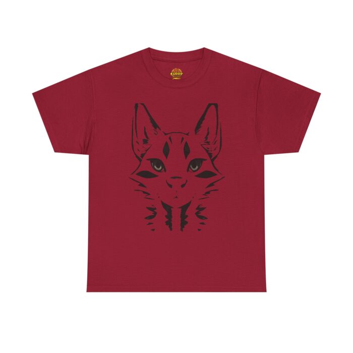 Feline Outline Fursona Furry Refuge Tee - Image 37