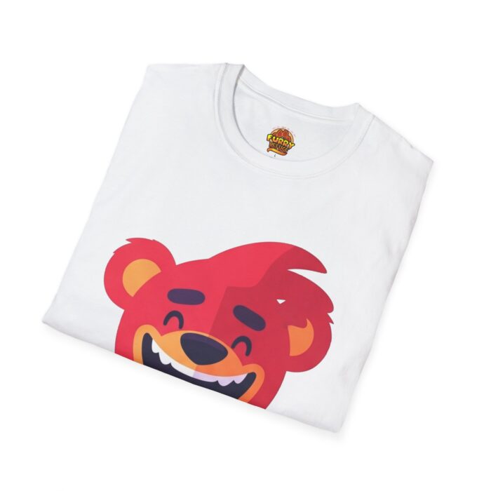 Paul Laughing Bear Fursona Furry Refuge Tee - Image 2