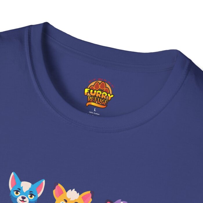 Chibi Cuteness Fursona  Furry Refuge Tee - Image 24