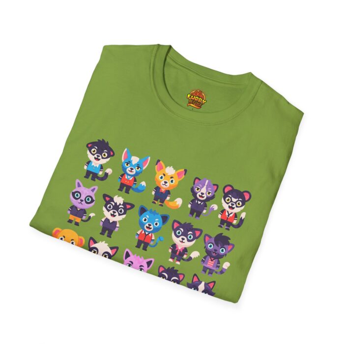Chibi Cuteness Fursona  Furry Refuge Tee - Image 13