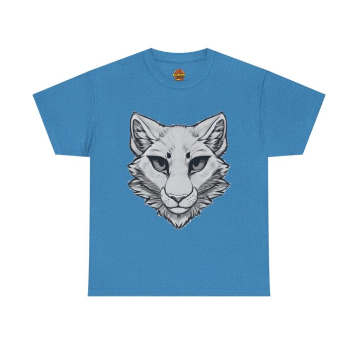 Feline Mountain Lion Sketch Fursona Furry Refuge Tee - Image 10