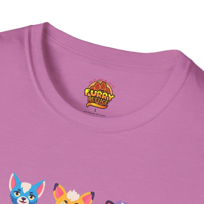Chibi Cuteness Fursona  Furry Refuge Tee - Image 28