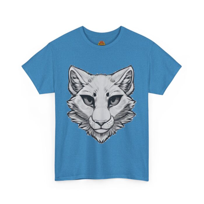 Feline Mountain Lion Sketch Fursona Furry Refuge Tee - Image 12
