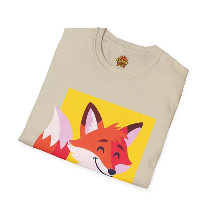 Cute Red Fox Fursona Furry Refuge Tee - Image 8