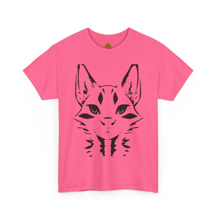 Feline Outline Fursona Furry Refuge Tee - Image 31