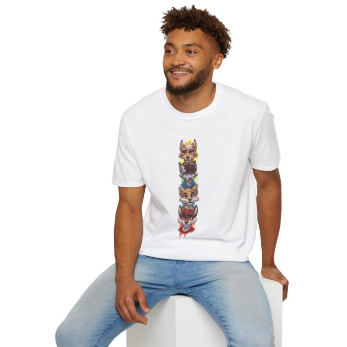 Damien's Crew Fursona  Furry Refuge Tee - Image 3