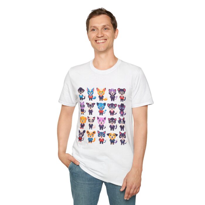Chibi Cuteness Fursona  Furry Refuge Tee - Image 4