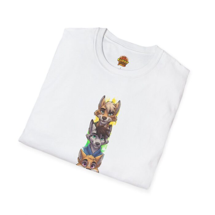 Damien's Crew Fursona  Furry Refuge Tee - Image 2