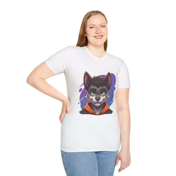 StoneHound Fursona Furry Refuge Tee - Image 3