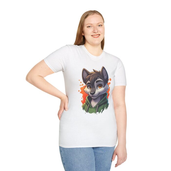 Lil Wolf Fursona Furry Refuge Tee - Image 3