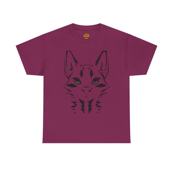 Feline Outline Fursona Furry Refuge Tee - Image 33