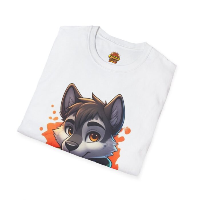 Lil Wolf Fursona Furry Refuge Tee - Image 2