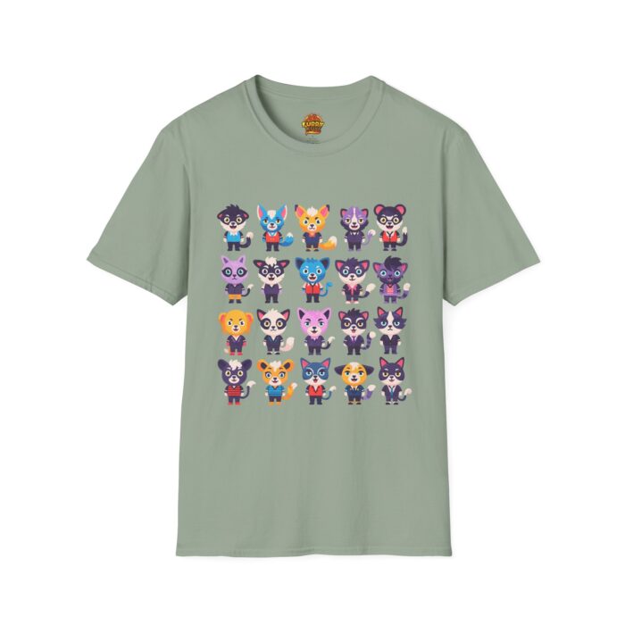 Chibi Cuteness Fursona  Furry Refuge Tee - Image 6