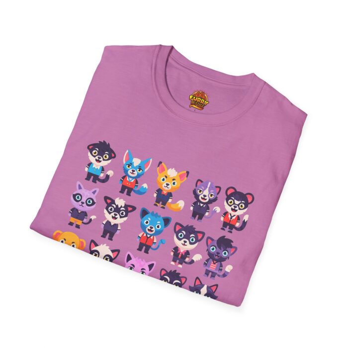 Chibi Cuteness Fursona  Furry Refuge Tee - Image 29