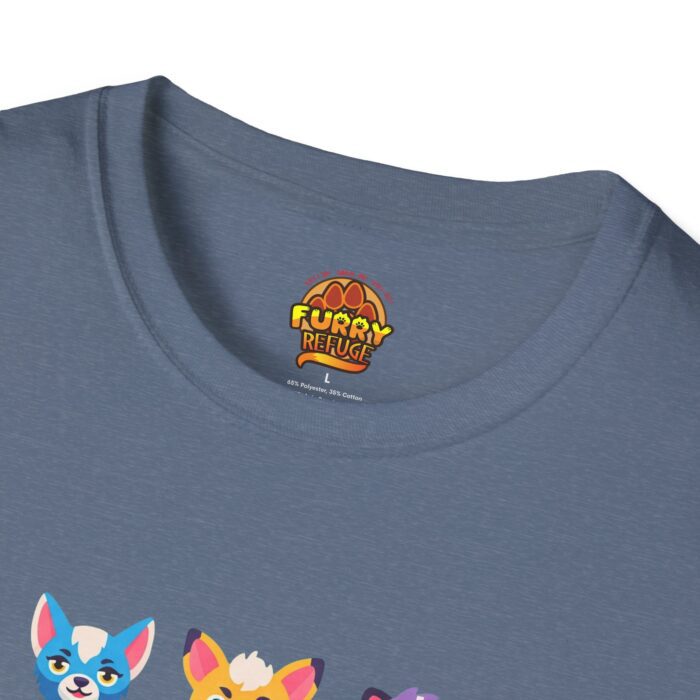Chibi Cuteness Fursona  Furry Refuge Tee - Image 20