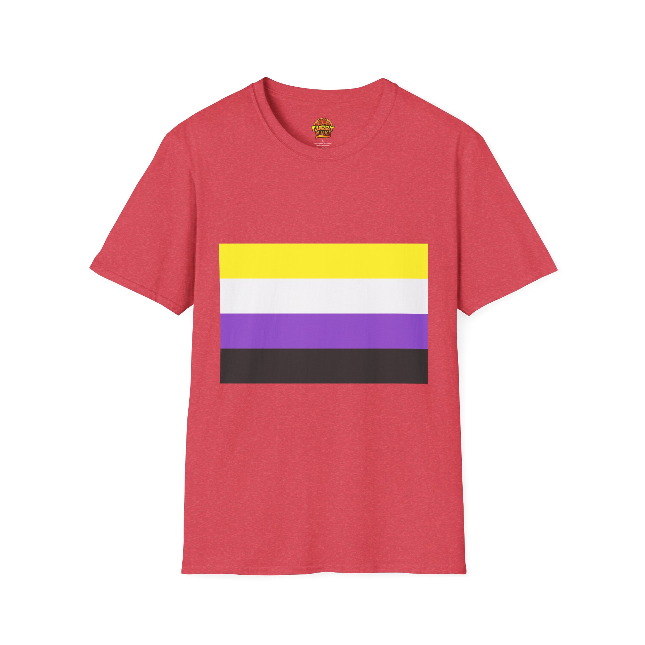NonBinary Pride Furry Refuge Tee - Image 43