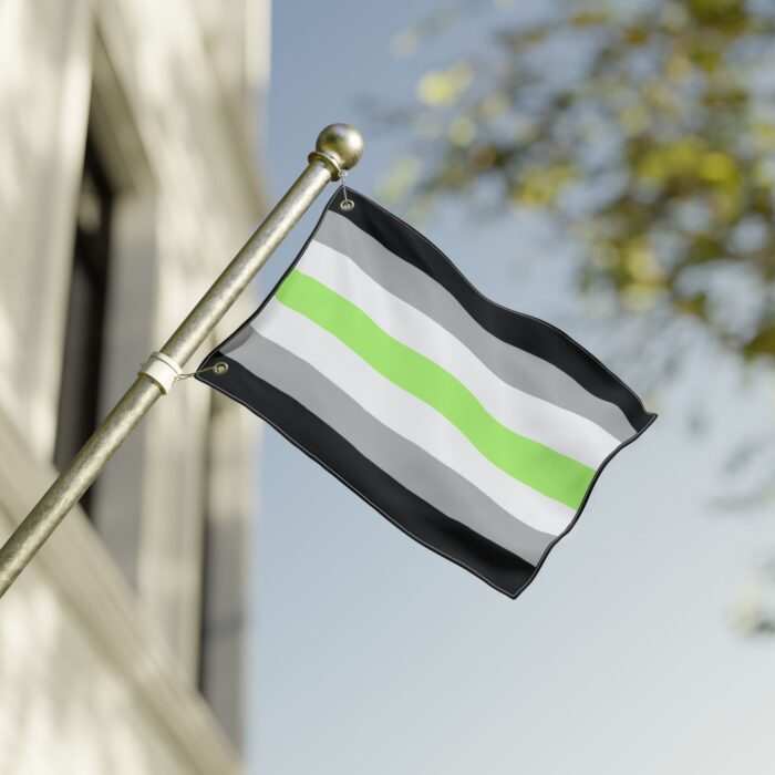 Agender Pride Double-Sided Flag | LGBTQ+ Decor, Outdoor Flag, Home & Garden, Pride Celebrations, Activism - Image 4