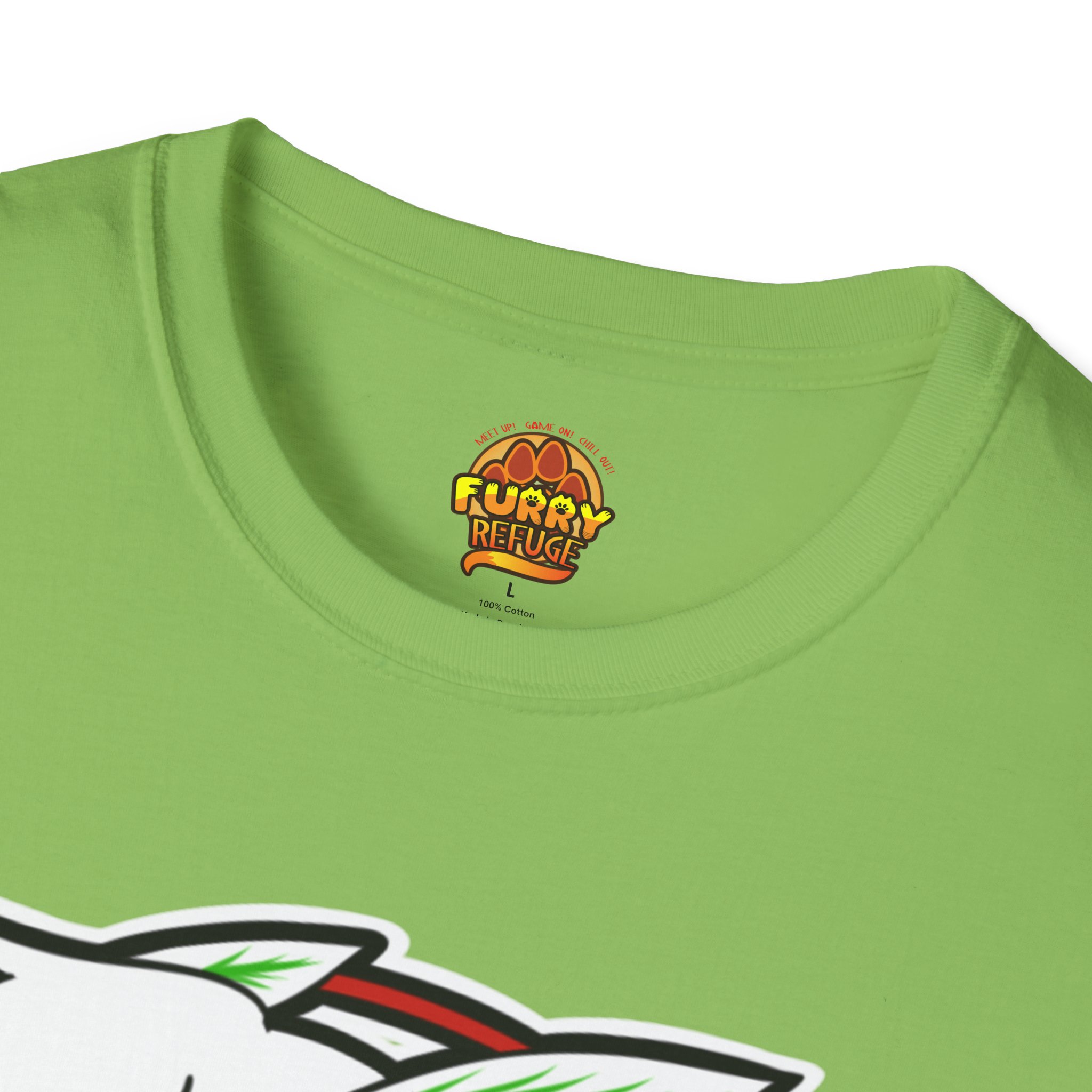 Miss Moth Hail Satan Furry Refuge Tee - Image 25