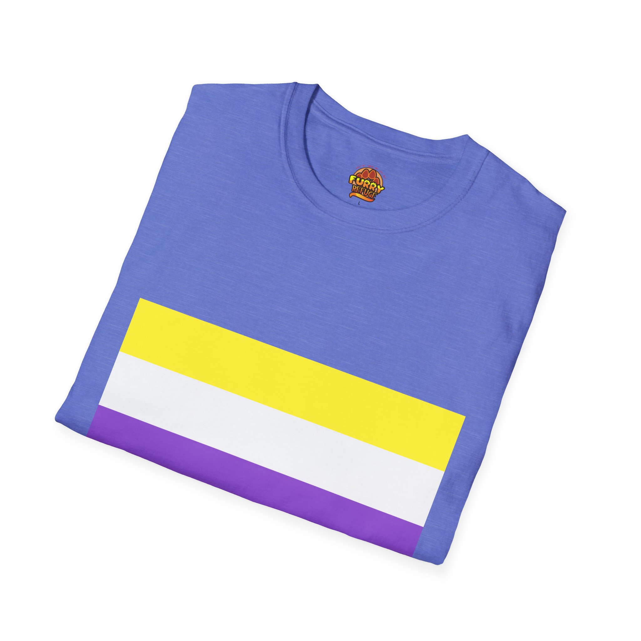 NonBinary Pride Furry Refuge Tee - Image 30