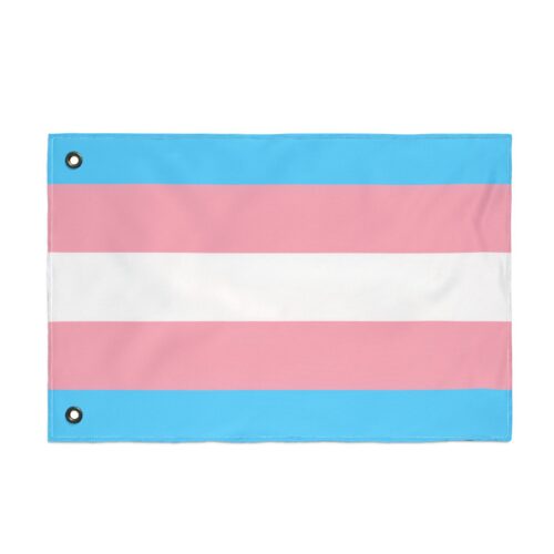 Transgender Pride Double-Sided Flag | LGBTQ+ Decor, Outdoor Flag, Home & Garden, Pride Celebrations, Activism