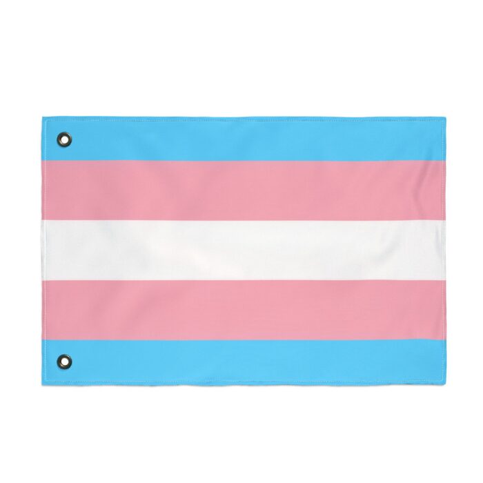 Transgender Pride Double-Sided Flag | LGBTQ+ Decor, Outdoor Flag, Home & Garden, Pride Celebrations, Activism
