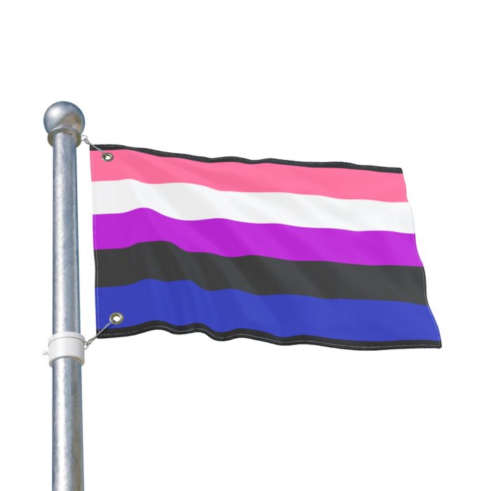 GenderFluid Pride Double-Sided Flag | LGBTQ+ Decor, Outdoor Flag, Home & Garden, Pride Celebrations, Activism - Image 3