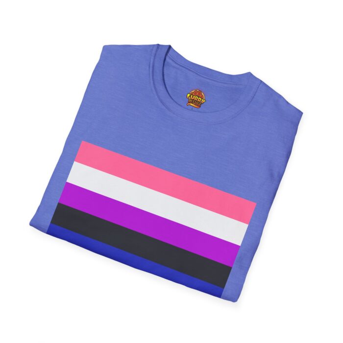 GenderFluid Pride Furry Refuge Tee - Image 26
