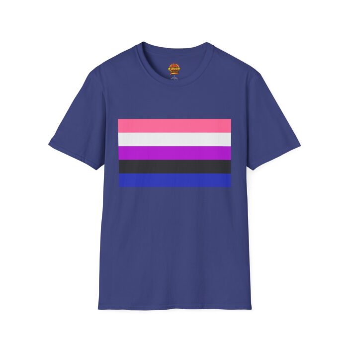 GenderFluid Pride Furry Refuge Tee - Image 31