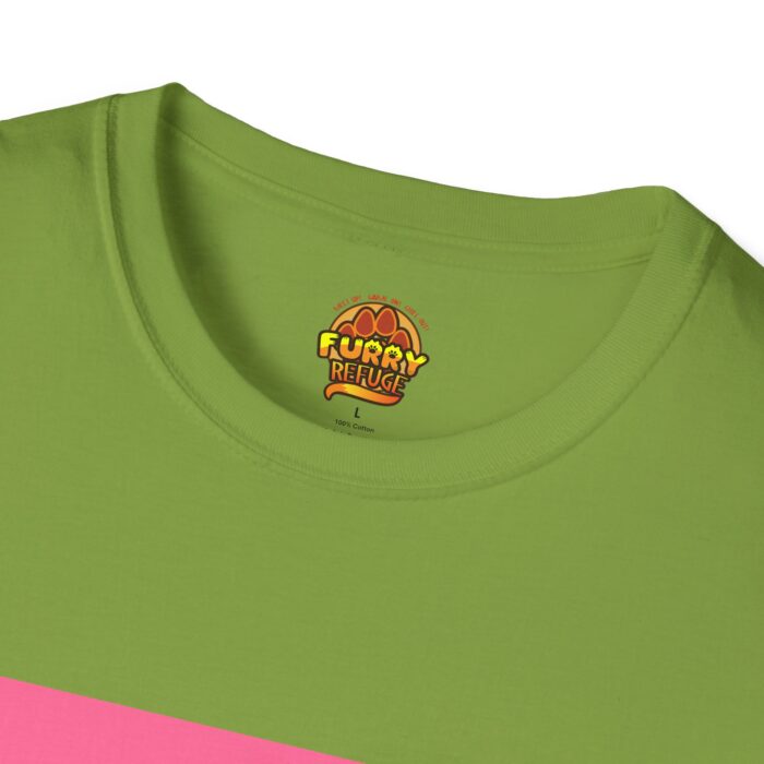 GenderFluid Pride Furry Refuge Tee - Image 7