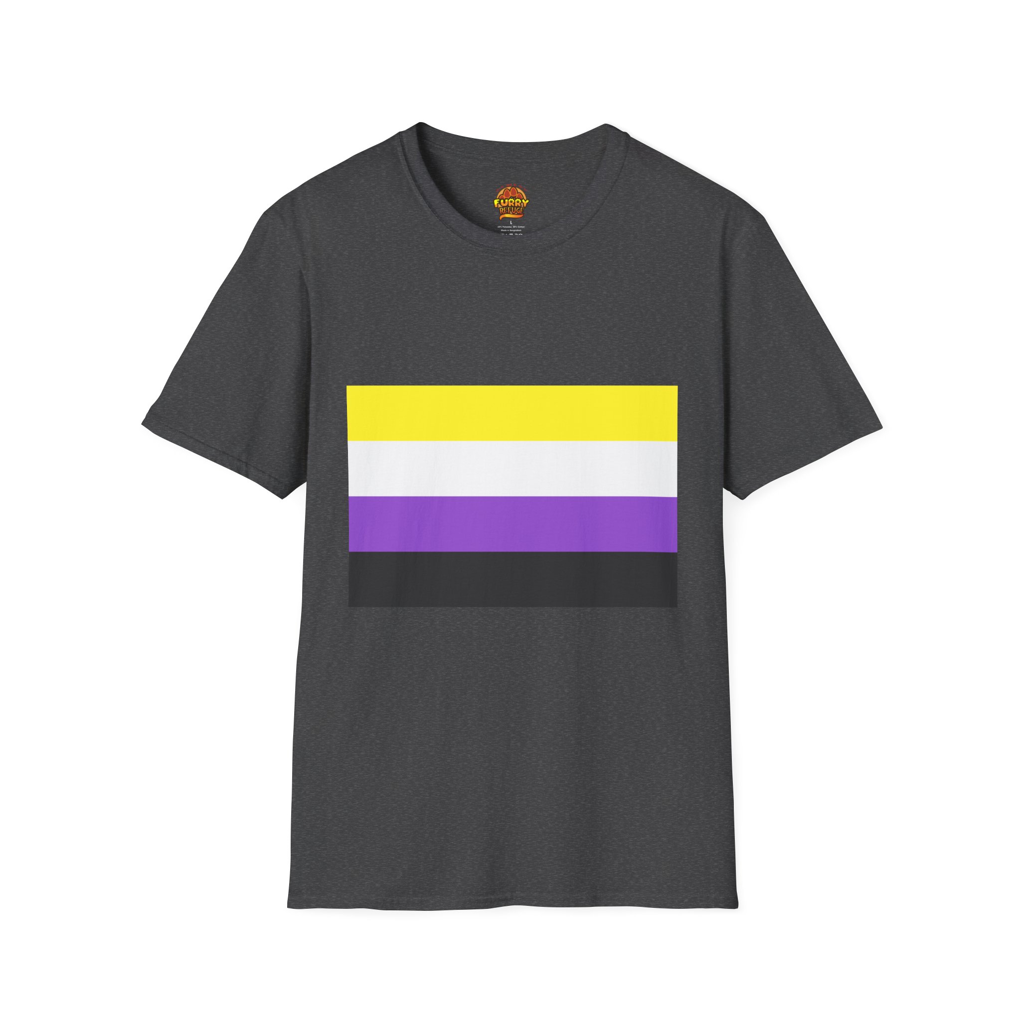 NonBinary Pride Furry Refuge Tee - Image 51