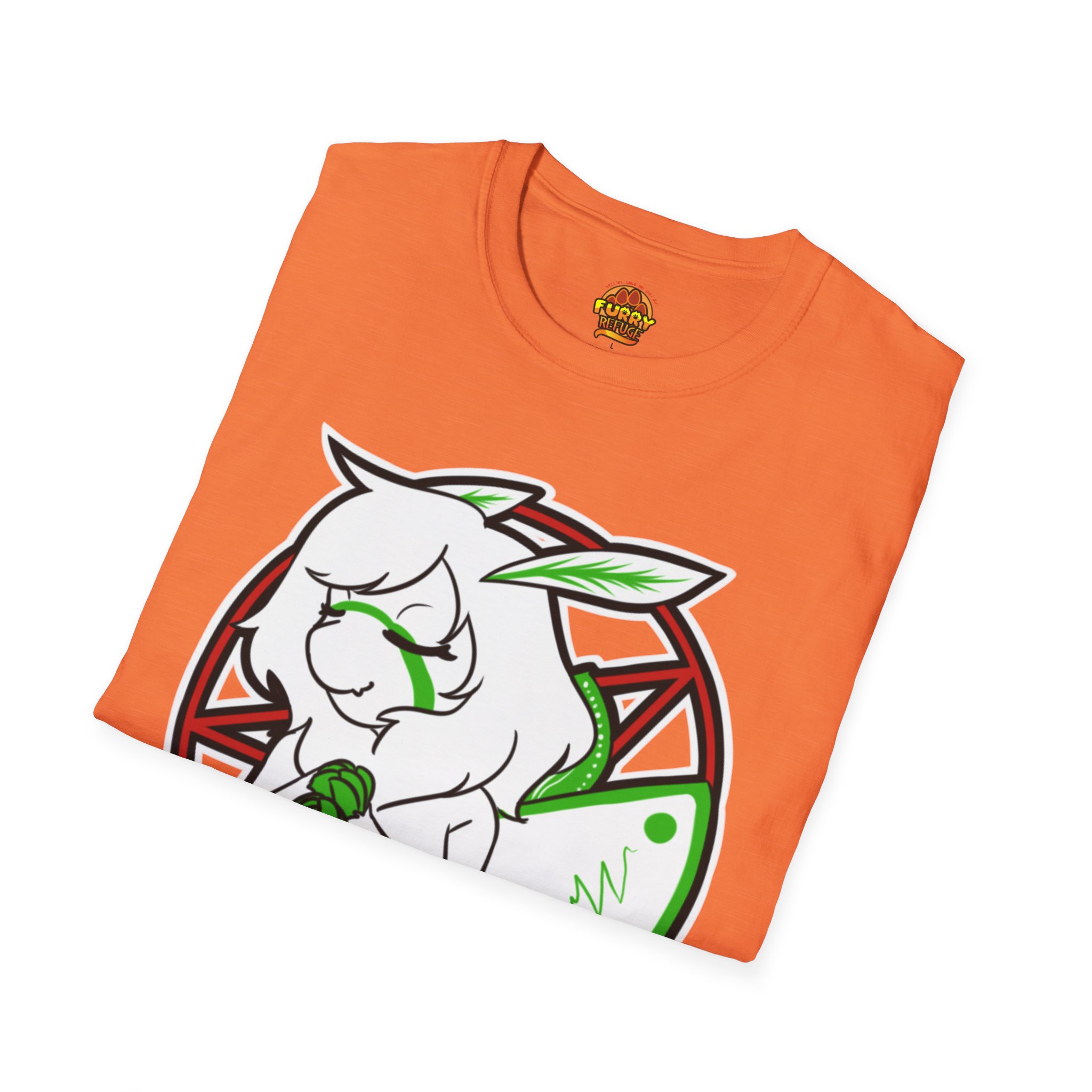 Miss Moth Hail Satan Furry Refuge Tee - Image 14