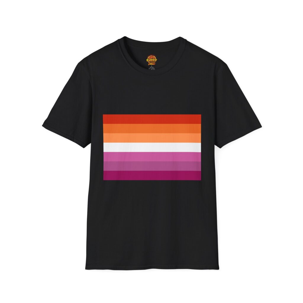 Lesbian Pride Furry Refuge Tee