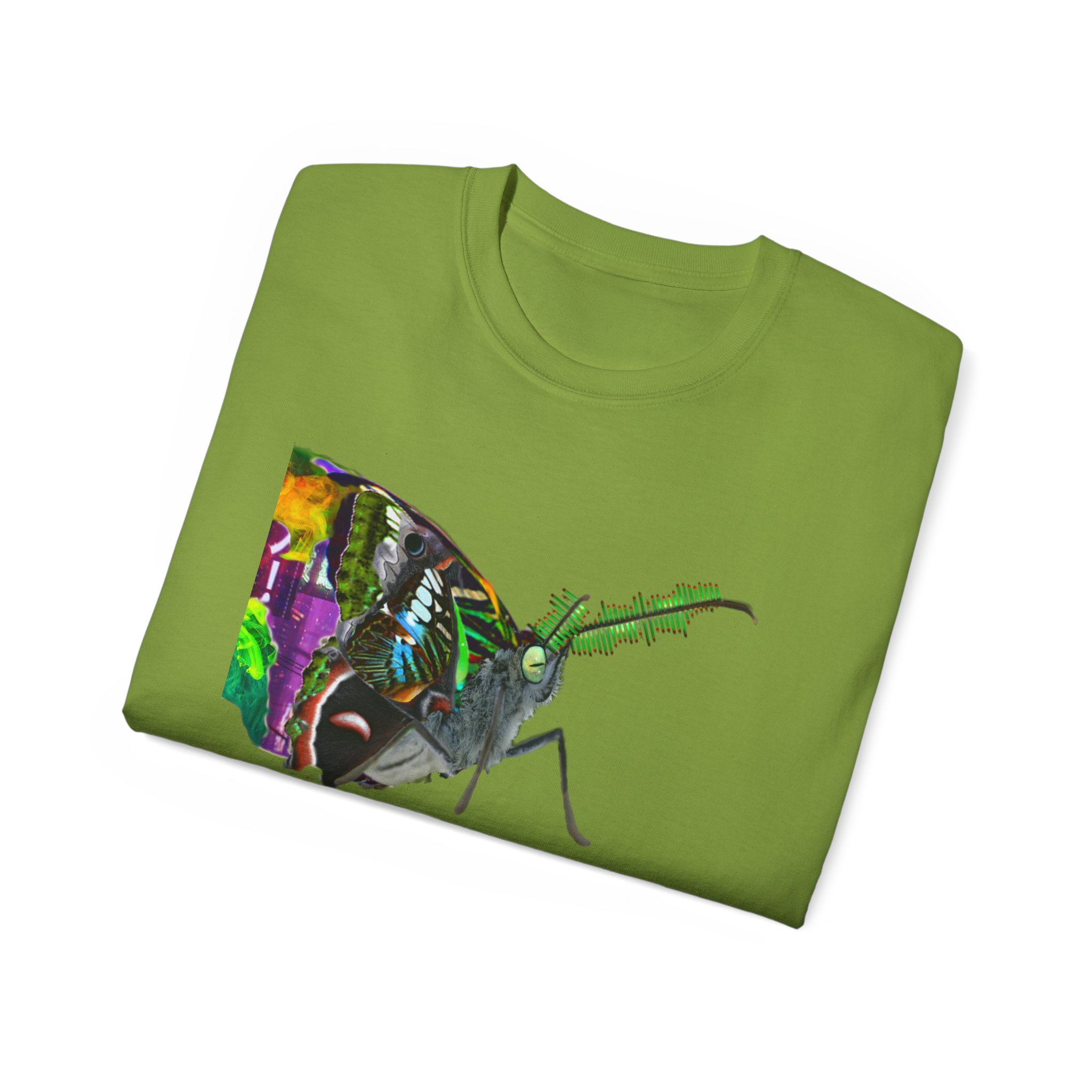 Glitch Moth Furry Refuge Tee - Image 12