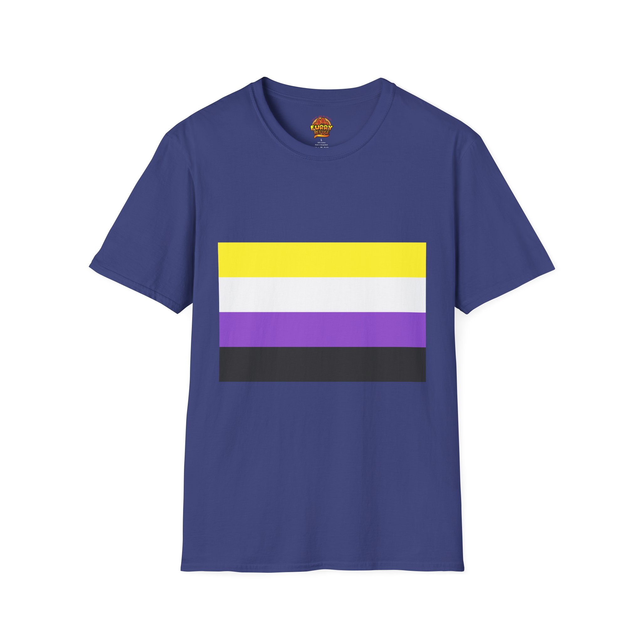 NonBinary Pride Furry Refuge Tee - Image 31