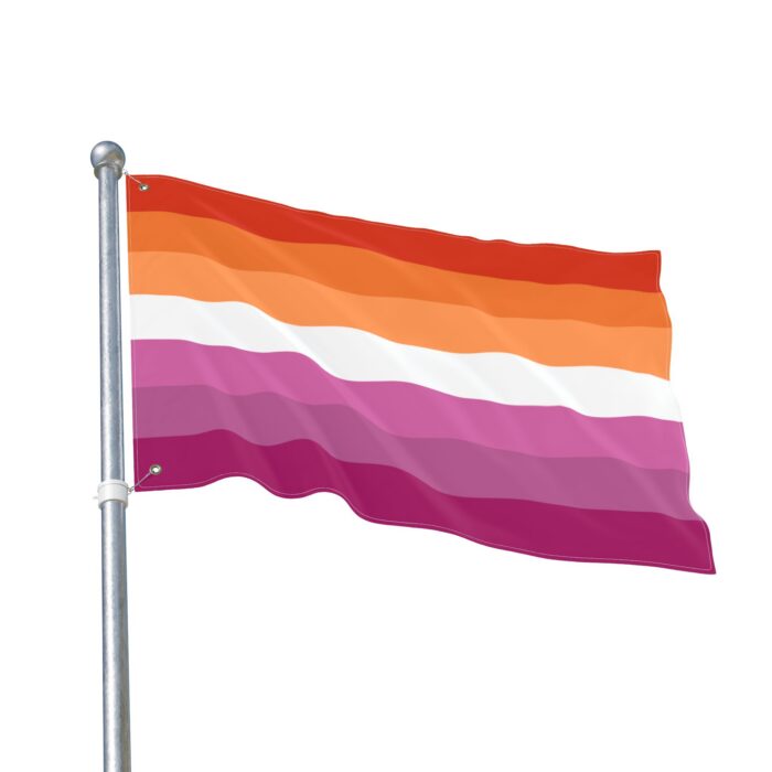 Lesbian Pride Double-Sided Flag | LGBTQ+ Decor, Outdoor Flag, Home & Garden, Pride Celebrations, Activism - Image 7