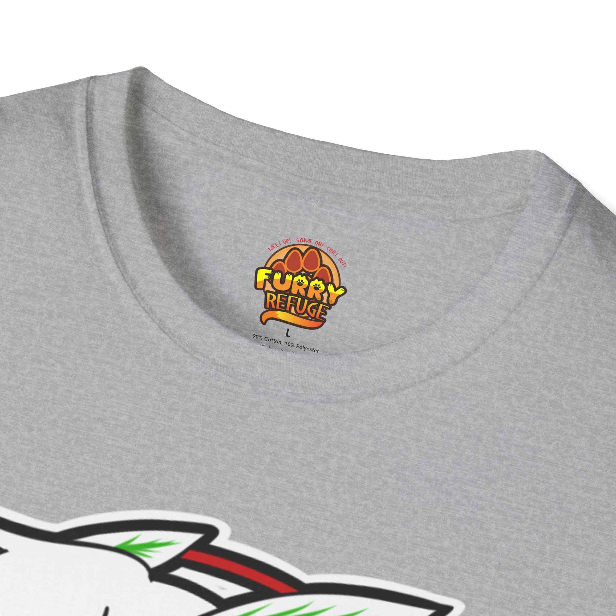 Miss Moth Hail Satan Furry Refuge Tee - Image 17