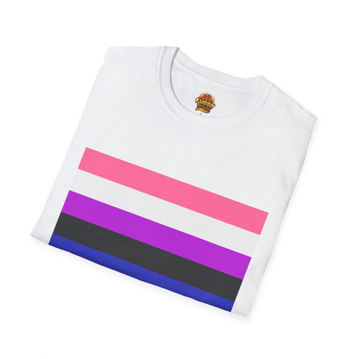 GenderFluid Pride Furry Refuge Tee - Image 10