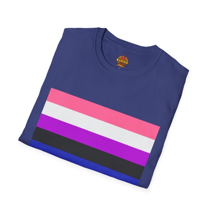 GenderFluid Pride Furry Refuge Tee - Image 34