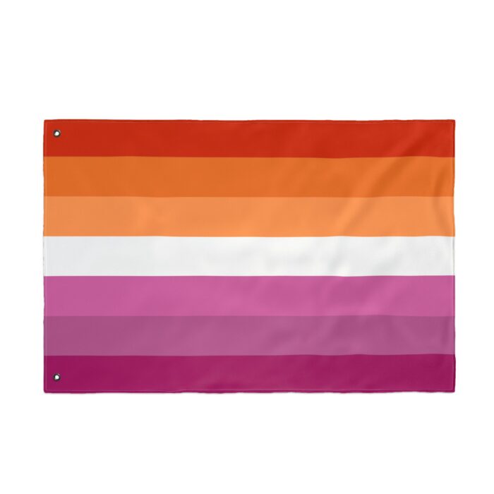 Lesbian Pride Double-Sided Flag | LGBTQ+ Decor, Outdoor Flag, Home & Garden, Pride Celebrations, Activism - Image 5
