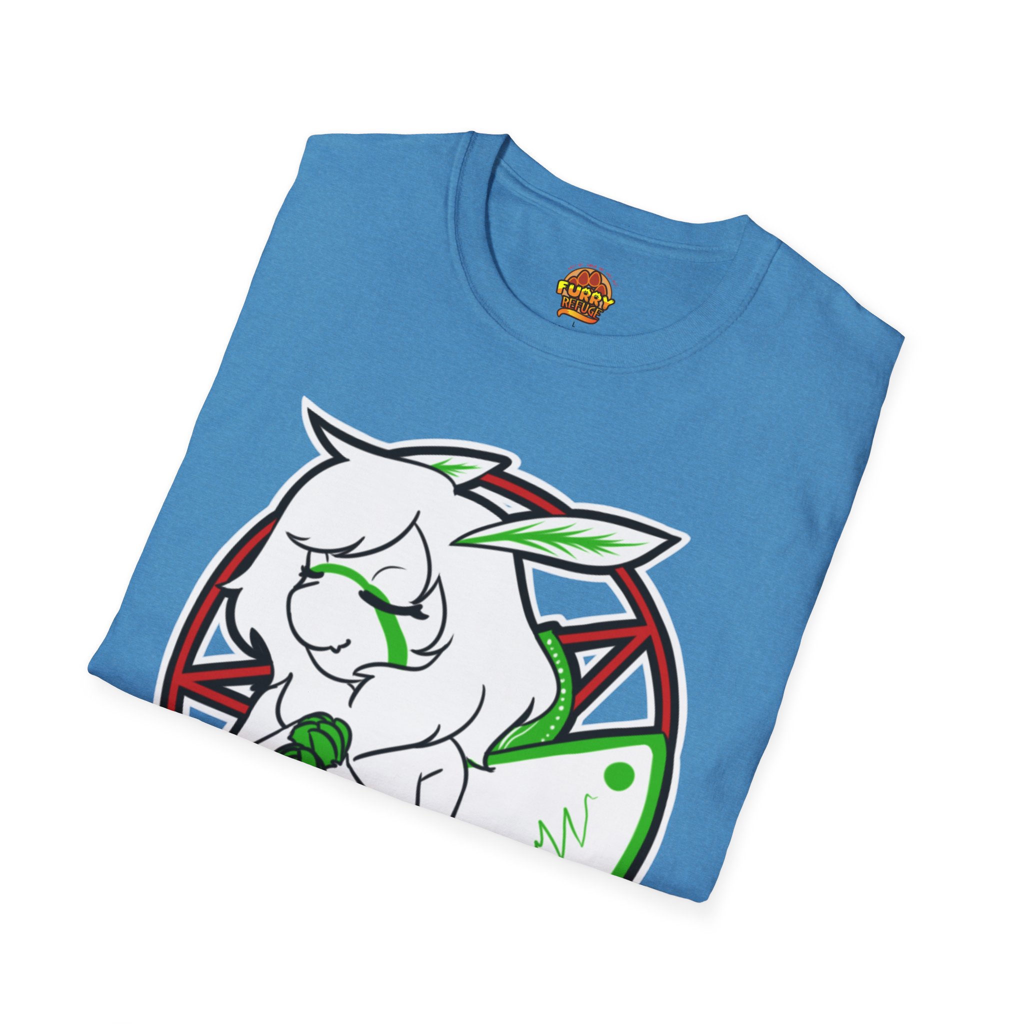 Miss Moth Hail Satan Furry Refuge Tee - Image 30