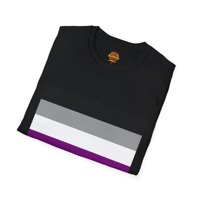 Asexual Pride Furry Refuge Tee - Image 4