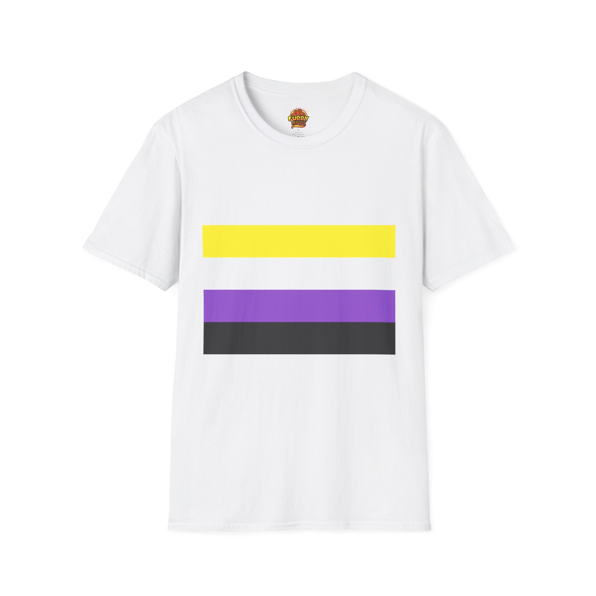 NonBinary Pride Furry Refuge Tee - Image 13