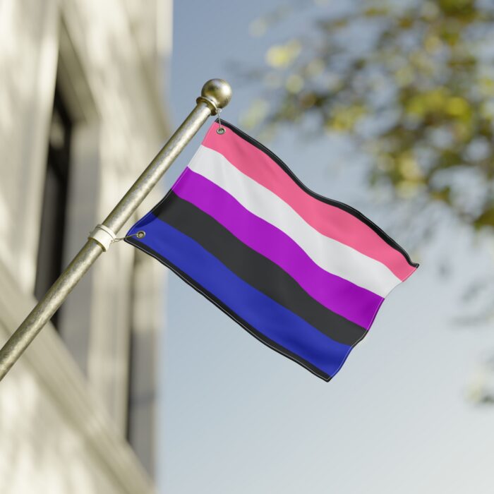 GenderFluid Pride Double-Sided Flag | LGBTQ+ Decor, Outdoor Flag, Home & Garden, Pride Celebrations, Activism - Image 4