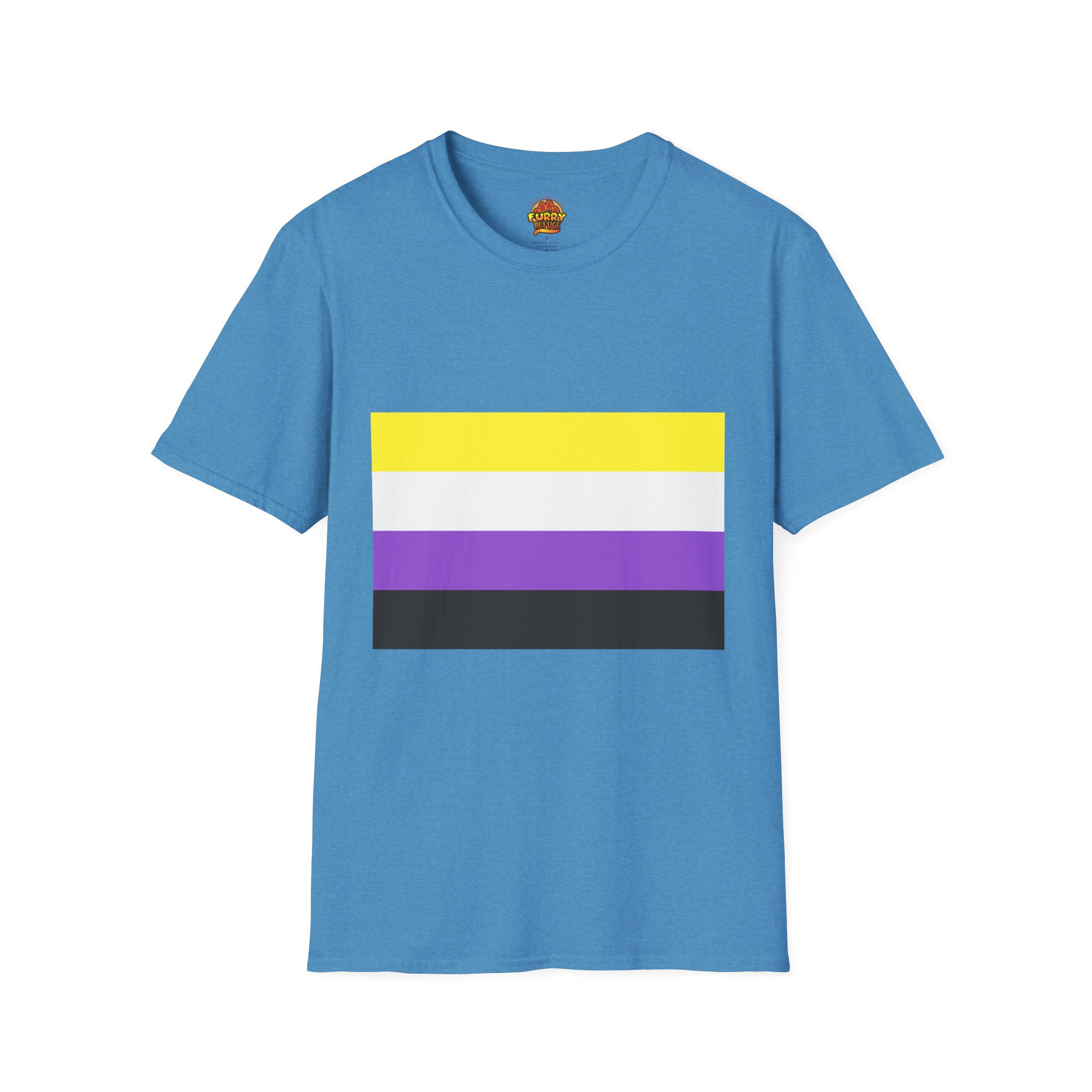NonBinary Pride Furry Refuge Tee - Image 23